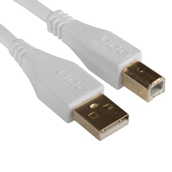 UDG Ultimate Audio Cable USB A-B White Straight - Image 2